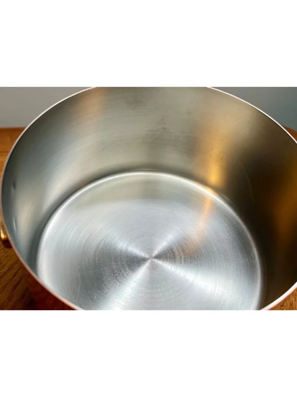 Vintage  Paul Revere Ware  2 quart  Copper Saucepan With Lid Bicentennial Brass